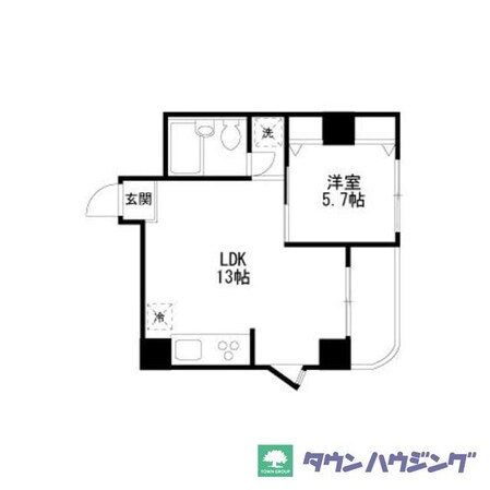AKKレジデンス新宿の物件間取画像